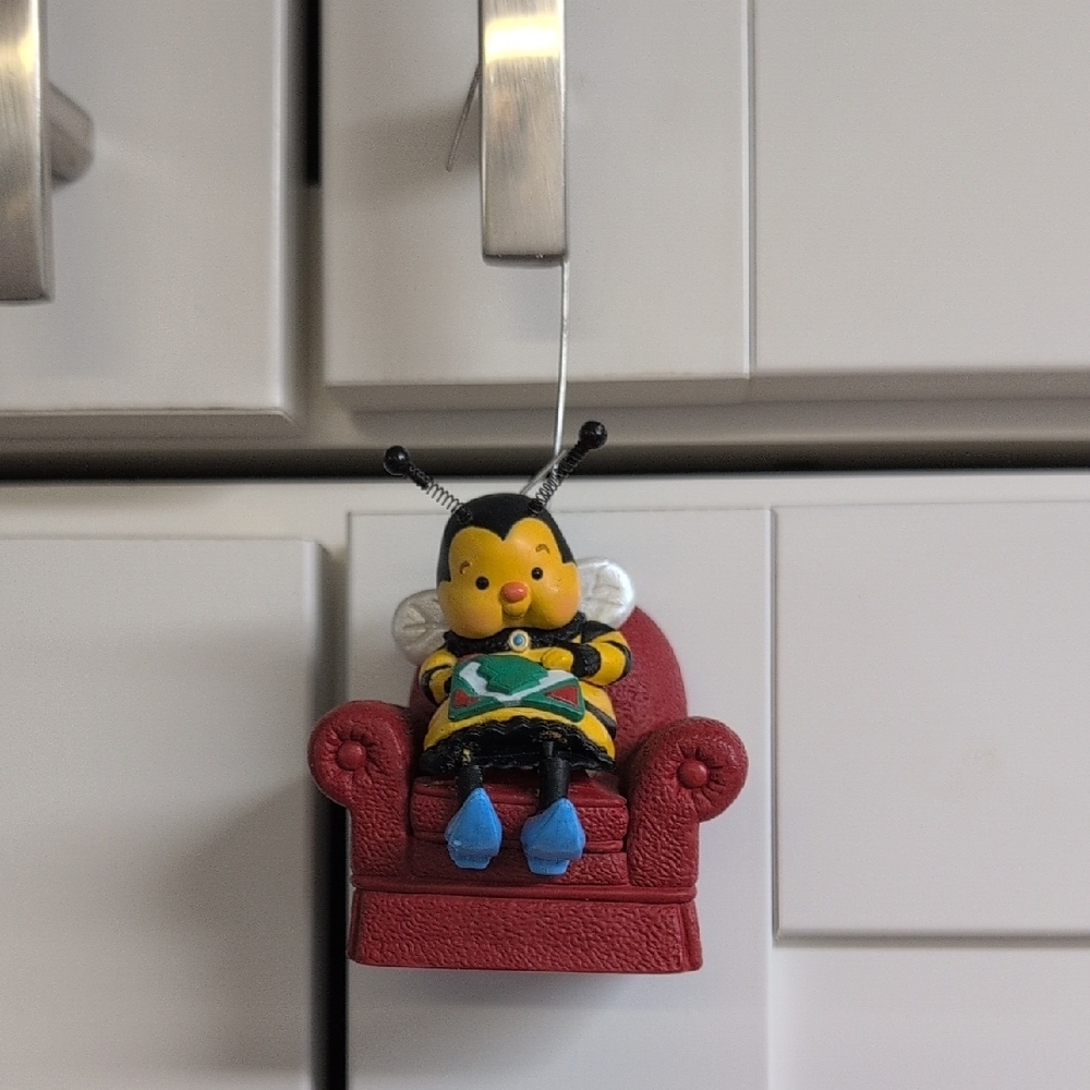 Vintage Hallmark 1996 Ornament "Sew Sweet Bee"